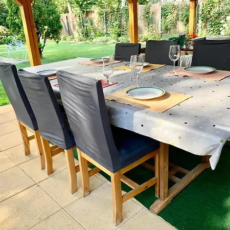 Szarszo With 3 And Private Beach, Private Parking Balatonszarszo