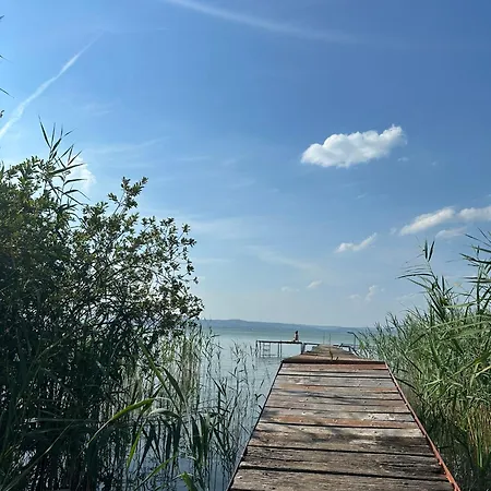 Vakantiehuis Szarszo With 3 And Private Beach, Private Parking Balatonszarszo